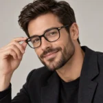 فریم طبی مردانه بیضی کد 2257