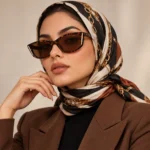 عینک آفتابی زنانه گوچی هندسی و چندضلعی زرشکی کد 3233