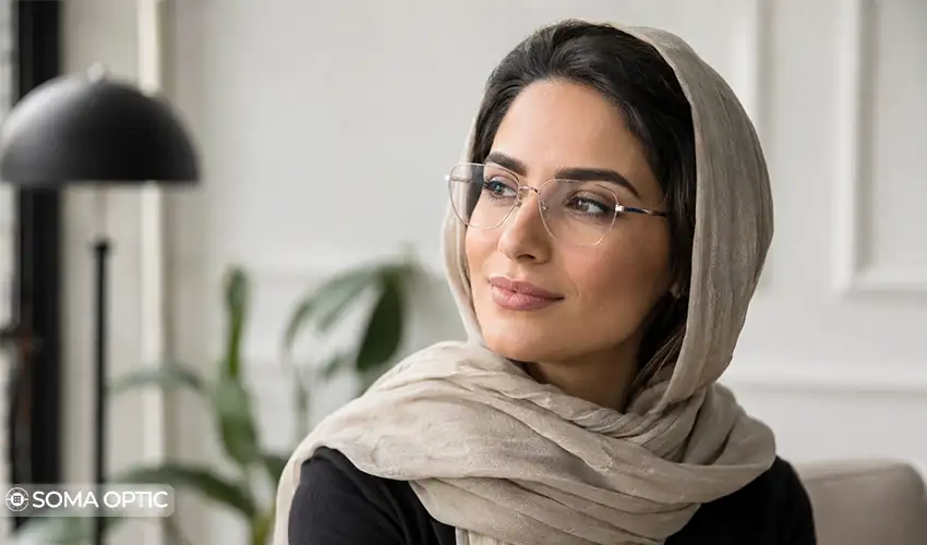 عدسی عینک خیلی فشرده