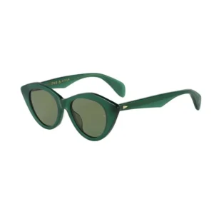 عینک آفتابی زنانه گربه‌ای Rag & Bone مدل 1028 سبز زیتونی