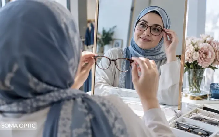بهترین عینک برای صورت گرد