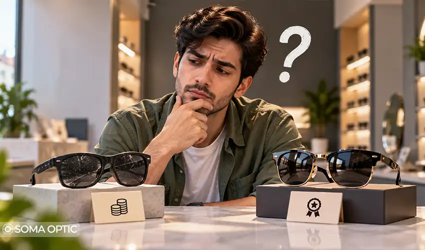 آیا عینک آفتابی ارزان برای چشم ضرر دارد