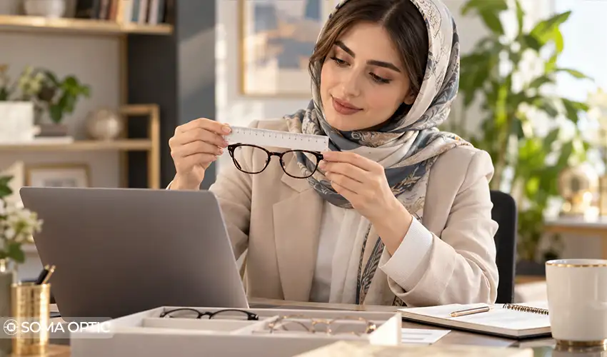 سایز مناسب عینک