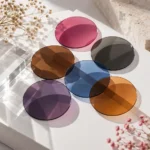 عدسی عینک رنگی