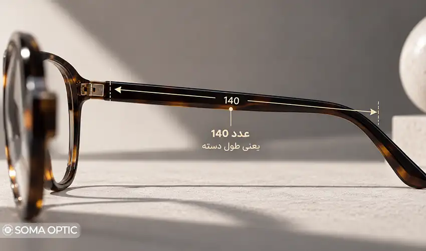 اعداد دسته عینک