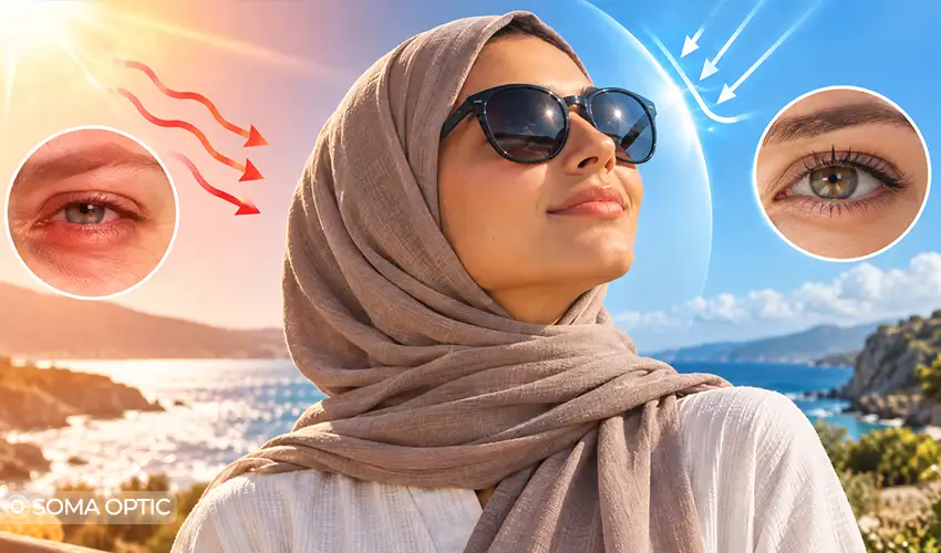 چرا تشخیص عینک آفتابی اصل اهمیت دارد