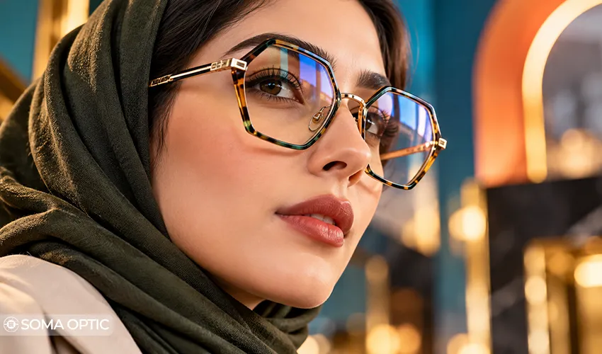 عینک چند ضلعی